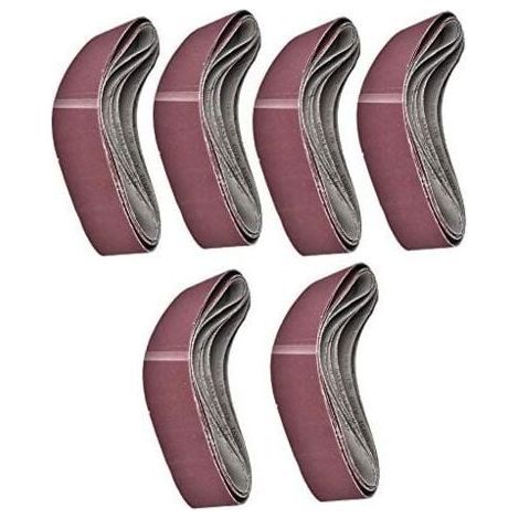 6-teiliges Schleifband GXK51-B, Endlosschleifband 915 100 mm 60/80/100/120/150/180 (1/5)