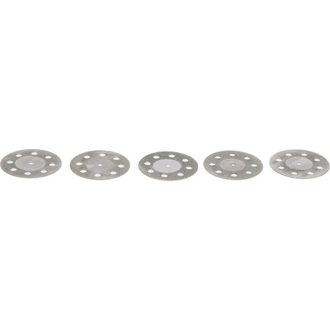 5 disques diamantés dentaires double face pour coupe précise (lot de 5, référence 9) (1/5)