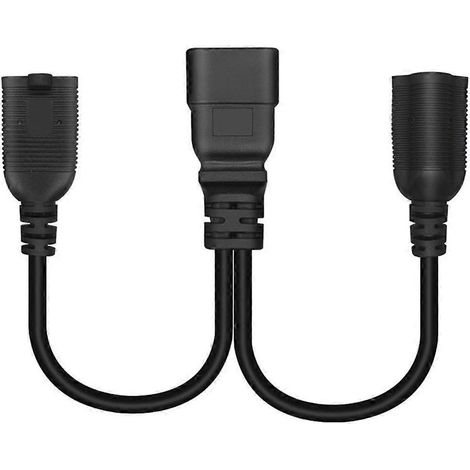 Netzteil mit C20-Anschluss auf 2x 5 20R-Kabel für diverse elektronische Geräte