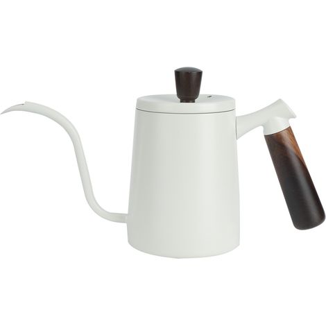 Verseuse à café 700 ml en acier inoxydable portable, bec long col de cygne, bouilloire pour café filtre maison et café blanc (1/5)