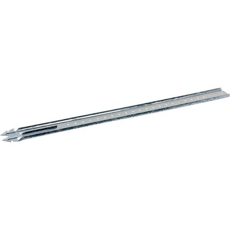 Suspente acier galvanisé pour fourrures type 18/45 Long 480mm – Boite de 50 – Épaisseur 75/100 pour chantiers humides