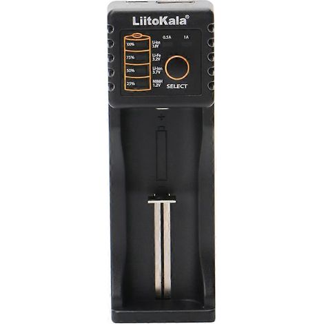 Lii-100 Akku-Ladegerät für 26650 16340 RCR123 14500 LiFePO4 1,2 V Ni-MH Ni-Cd