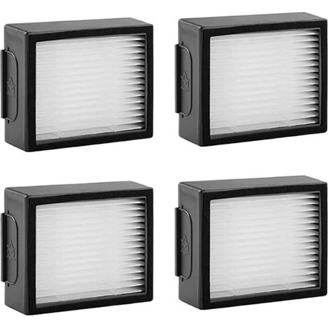Filtre HEPA, Compatible avec Roomba E5, E6, E7, I1, I3, I4, I5, I6, I7, I8, Accessoires for Aspirateurs Robots(4PCS Filter) (1/5)