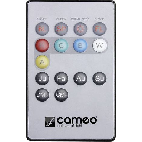 Telecomando Cameo flat PAR CAN - Telecomando per la lampada PAR flat PAR CAN