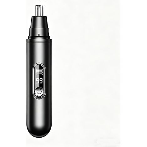 Tagliapeli per il naso, ricaricabile tramite USB, display a LED, estirpatore elettrico di peli del naso, unisex, modello 1 (1/5)