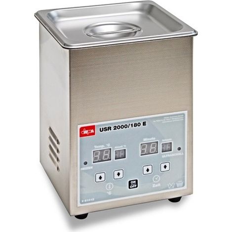 Ultraschallreiniger Ultraschallbad Ultraschallreinigungsgerät UR 2 Liter Heizung (1/5)