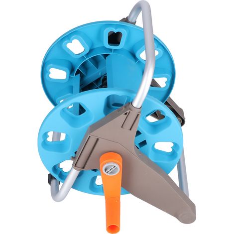 G1/2 Gartenschlauchständer, Gartenschlauchwagen, Aufbewahrungsmöglichkeit für Autowaschanlage, für 30-m-Schläuche (1/5)