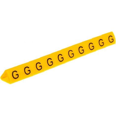 Kabelmarkierer OZ-1/G gelb E04ZP-01020202800 /100 Stück/