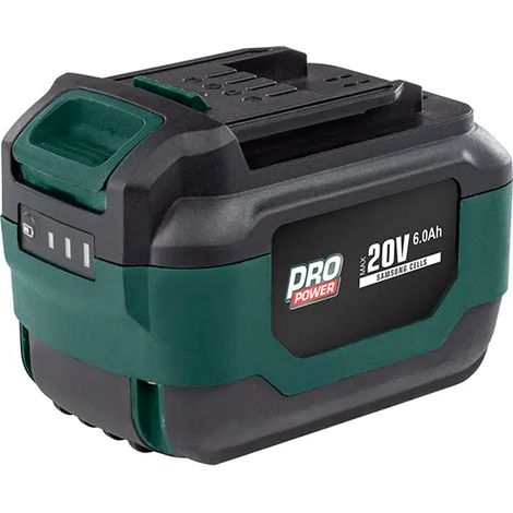 Batería powerplus 20v li-ion 20 V 6 Ah