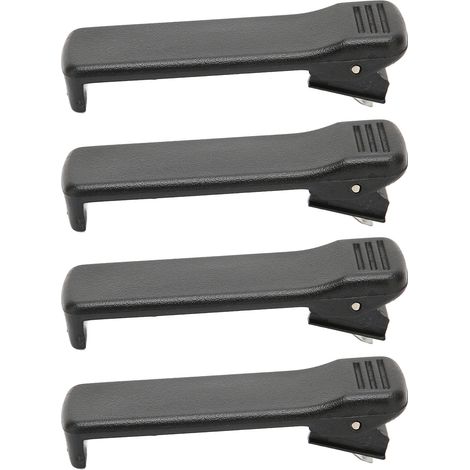 4 pièces Attaches Ceinture Radio Robustes, Accessoires de Rechange pour Motorola CP040 CP140 CP150 CP160, Pratiques et Longue Durée (1/5)