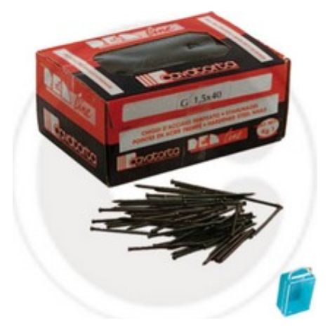 cf 80 gr Cavatorta clous petits groupes en acier Clou A tA te de groupe 7x25 mm