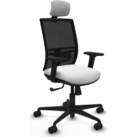 Chaise de bureau piqueras y crespo Yunquera noir mousse dense (1/2)