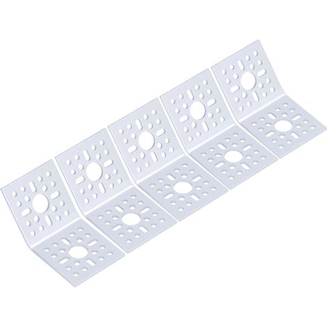 Lot de 5 équerres à 45° en alliage d'aluminium pour fixation de servo, supports de montage pour plaque de connexion unique (1/5)