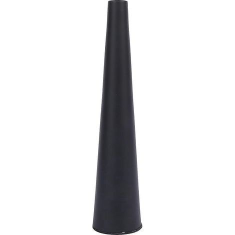 Kleine Blumenvase, innovative nordische Aluminium-Dekorationsvase mit schmalem Hals, konisch zulaufend, für TV-Schrank