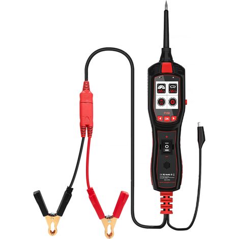 TopDiag P150 Testeur de voiture Système électrique automobile Détection du signal d'injecteur de carburant/Fréquence/Cycle de service/Tension CA CC/Résistance/Diode/Test intelligent (1/5)