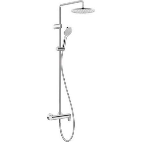 Duravit Wave - Set de douche avec mitigeur, diamètre 25 cm, 3 jets, chrome WA4280007010 (1/2)
