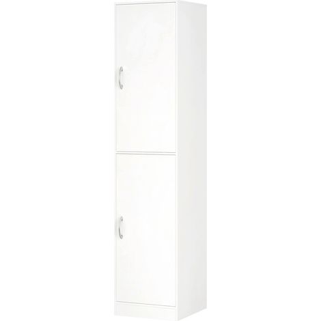 HOMCOM Libreria 180 cm, Moderna Scaffalatura 5 Ripiani Regolabili