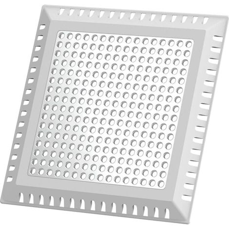 Protecteur de drain carré, filtre de drain pour douche, couvercle de drain pour salle de bain (1/5)