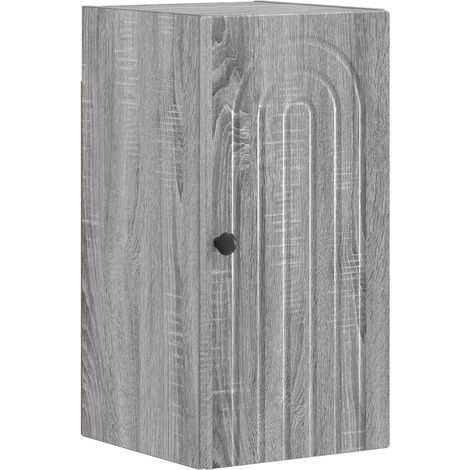 Bathroom Wall Cabinet ALKMAAR Grey Sonoma 30 x 31 x 59 cm vidaXL (1/5)