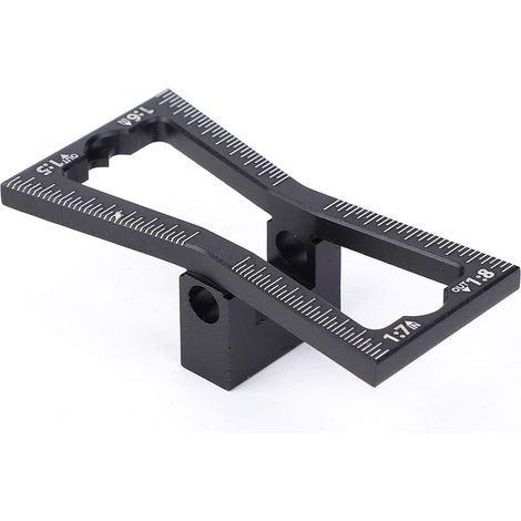 Marqueur de traceur à queue d'aronde en aluminium, outil de guidage pour le travail du bois (1/5)