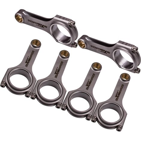 NEW 6pcs Connecting Rods for Nissan R32 R33 RB25DET 121.5mm Forged Conrods