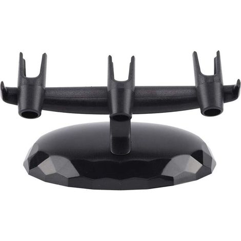Soporte de plástico ligero para pistolas de aerografía, con capacidad para tres pistolas y accesorios de arte creativo - KZQ