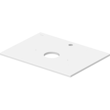 Duravit Sivida Konsole, 1 Ausschnitt mittig, 680x500mm, (1/2)