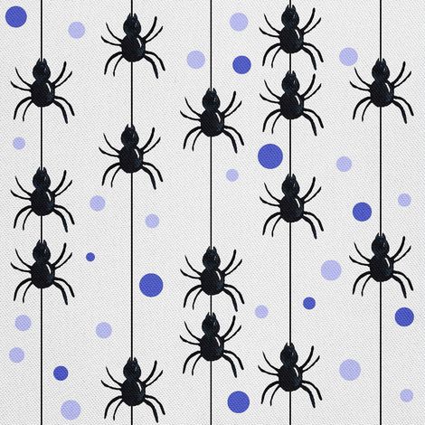 Tela decorativa para exteriores Oxford - motivo de araña en un hilo (1/5)