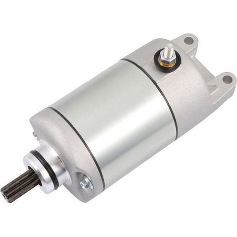 Ensemble démarreur HONDA CB500 CB600 avec pignon à 9 dents, compatible avec les démarreurs d'origine de qualité usine pour motos de 1994 à 2002. (1/5)