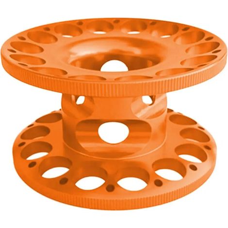 Dévidoir de plongée compact en forme de doigt, orange (1/5)