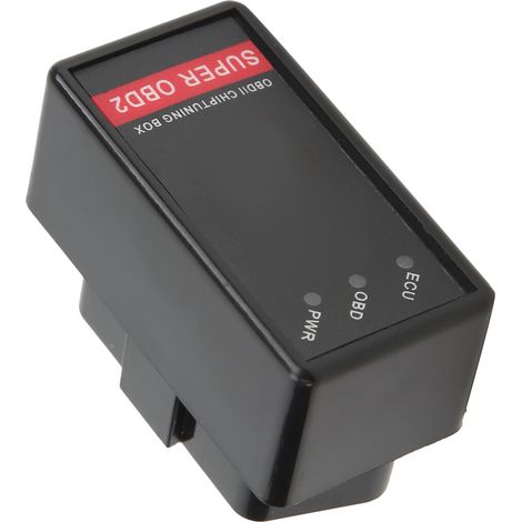OBD2-Kraftstoffspar-Tuningbox mit universellem 12-24V ABS ECO-Schalter für Pkw (1/5)
