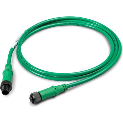 Câble rond SWD IP67 3 m 5 pôles prémonté avec connecteur M/F M12 000174766 EATON SWD4-3LR5-2S