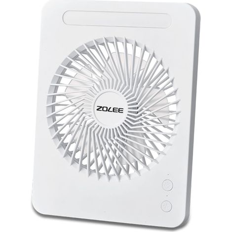 Petit ventilateur de table électrique 2400 mAh avec (1/5)