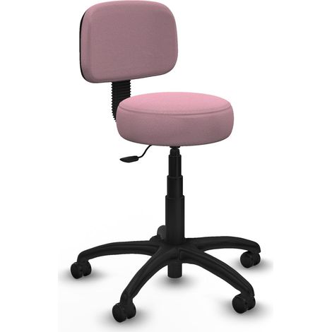 Silla Llanos giratorio bali rosa base poliamida 600 ruedas engomadas 50