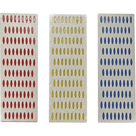 Gioco di Pietre, Affilare con Diamante - 3 Pezzi