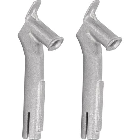 2 PCS Buses de soudure pour pistolet à air chaud tete ovale 5x10mm bout 8mm acier inoxydable pour PP PVC (1/5)