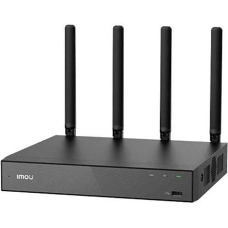 Filiyano-Enregistreur NVR pour caméra IP Imou N118W, 18 canaux, 4K, disque dur de 16 To, Wi-Fi et Ethernet.