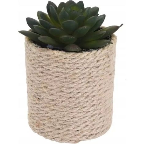Pianta artificiale decorativa in vaso 8x14 cm