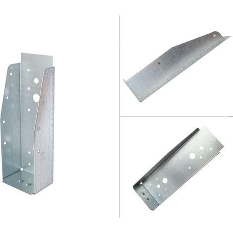 Support de poteau lourd sans lèvre pour poutres de 7.5 x 22.5 cm (1/3)