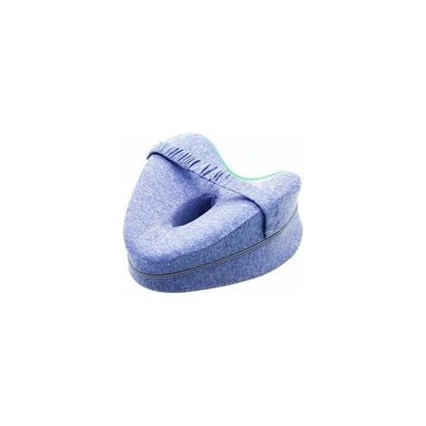 oreiller de oreiller de jambe ergonomique dormeur latéral boucle d'oreiller mémoire oreiller orthopédique oreiller genou confort de couchage optimal housse lavable oreiller pour dormeurs latéraux orei (1/5)