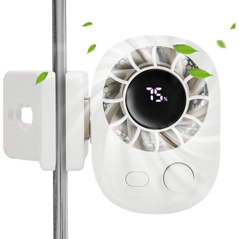 Ventilateur Personnel à Pince Portable de Taille avec Clip (1/5)