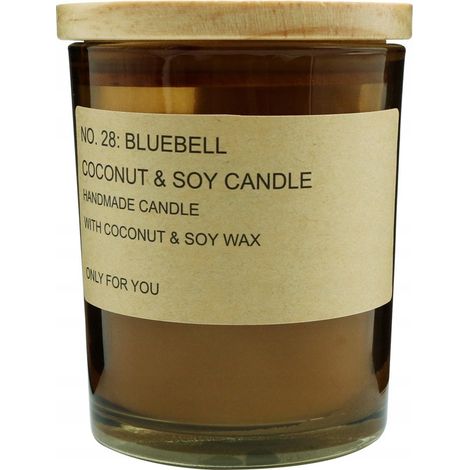 Handgemachte Soja- und Kokosnusskerze, French Junior und aromatischer Lavendel