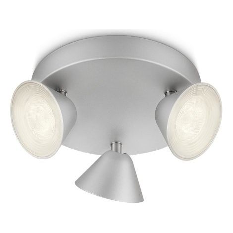 Tweed - Barra spot LED in metallo 3 luci (1/3)