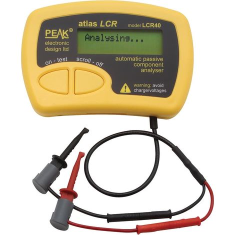 ANALYSEUR AUTOMATIQUE DE COMPOSANTS PASSIFS VELLEMAN LCR40
