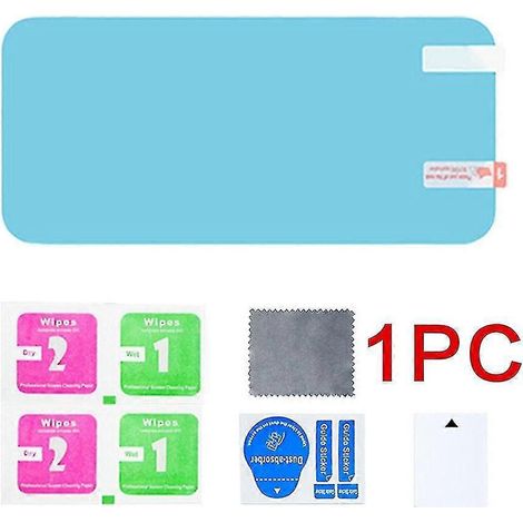 Film protecteur imperméable et anti-buée pour rétroviseur de voiture (1 pièce) - Accessoire pour rétroviseur de vitre latérale de voiture/camionnette - 160 mm x 350 mm (1/5)