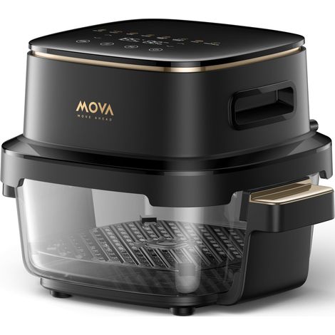 Freidora sin grasa mova aeroglass af20 pro 1700 W 4 L (1/3)