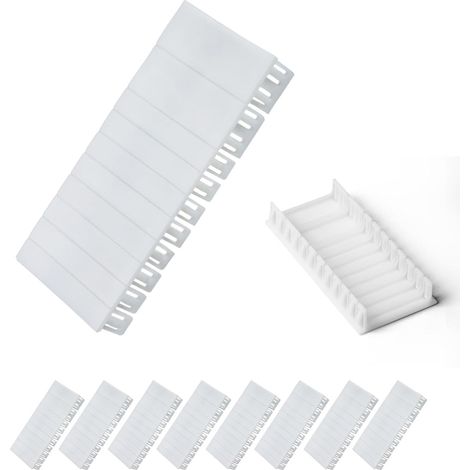 CCYKXA Pack of 10 modular covers for electrical enclosures – Blind cover for distribution panel (1/5)