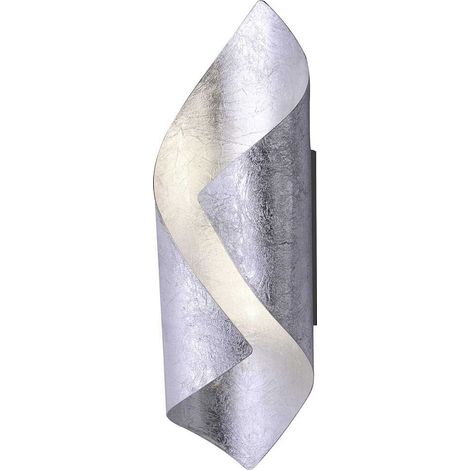 Paul Neuhaus Nevis Integrierte LED-Wandleuchte Silber 2x 3W LED 3000K