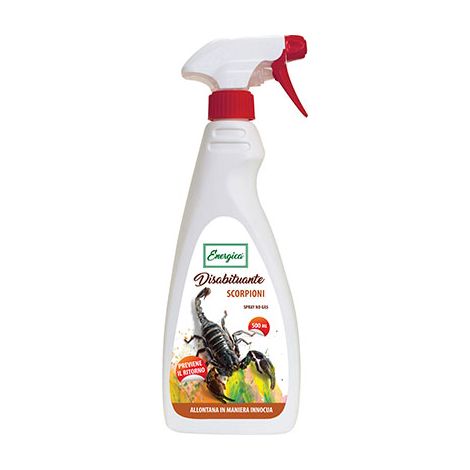 DISABITUANTE SCORPIONI SPRAY ENERGICA - ML 500- 12 pezzi