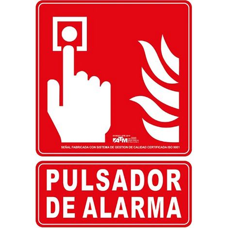 PVC-ATM-Alarm-Druckknopfsignal mit Schutzklasse A und IP65-Wasserschutz.